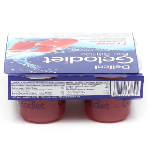 Gelodiet eau gélifiée
