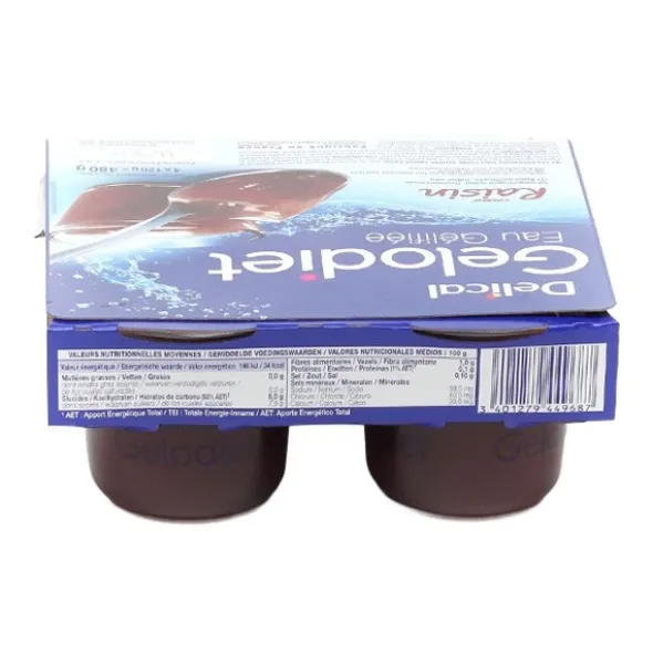 Gelodiet eau gélifiée