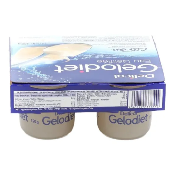 Gelodiet eau gélifiée