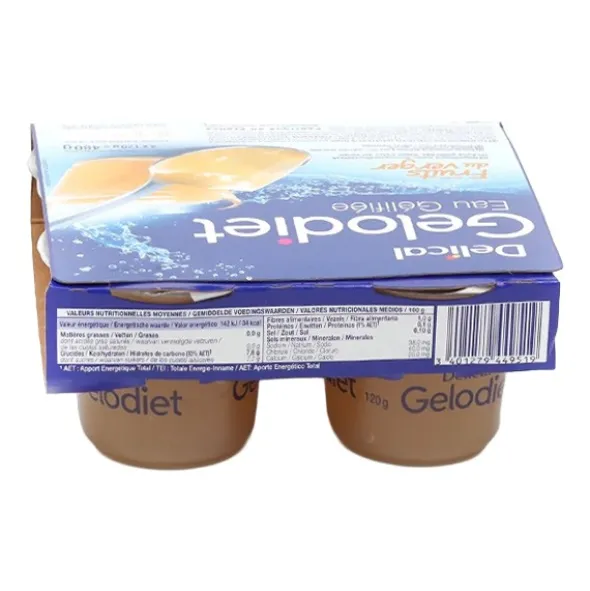 Gelodiet eau gélifiée