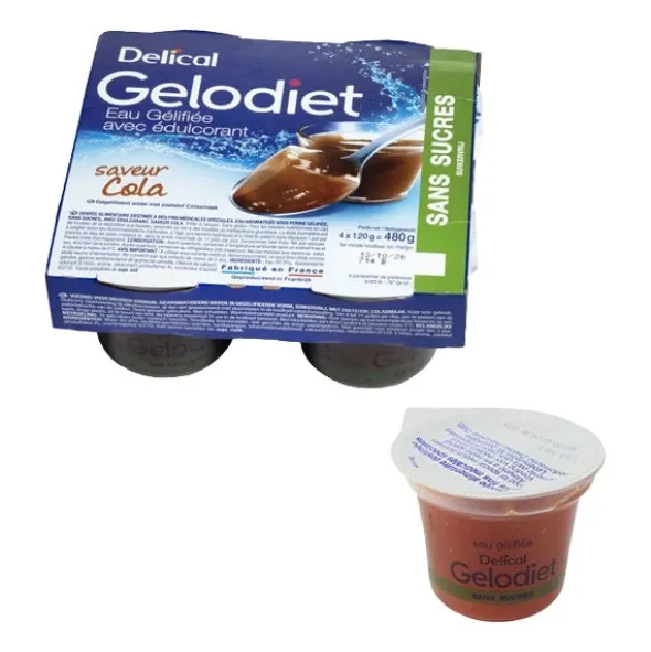 Gelodiet eau gélifiée sans sucres