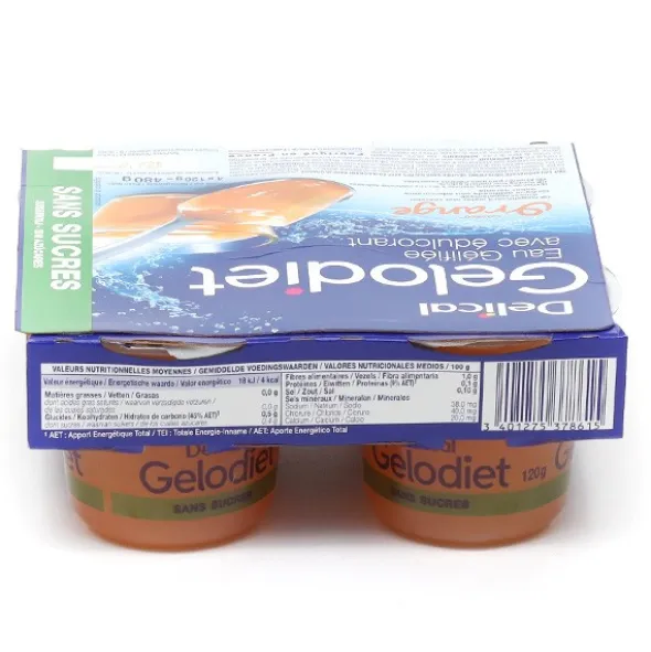 Gelodiet eau gélifiée sans sucres
