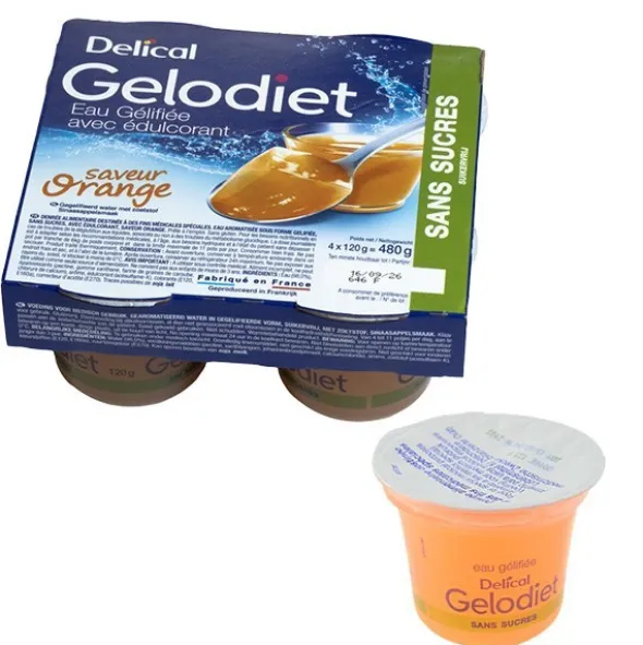 Gelodiet eau gélifiée sans sucres