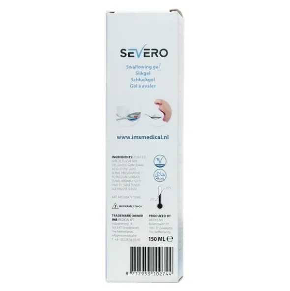 Gel pour avaler les médicaments Severo