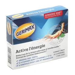 Gerimax active énergie comprimés