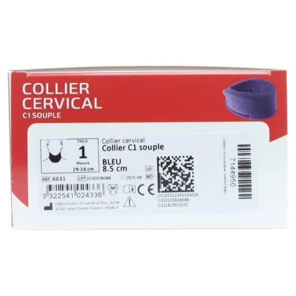 Gibaud Collier cervical C1 souple