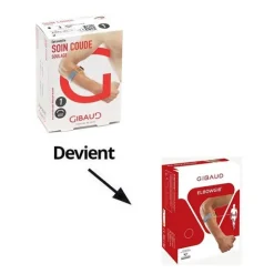Gibaud Elbowgib Bracelet anti-épicondylite + sangle