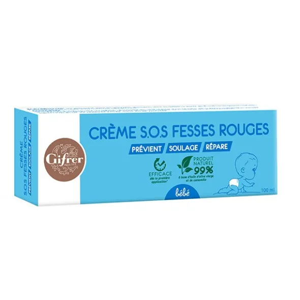Gifrer Bébé crème SOS fesses rouges