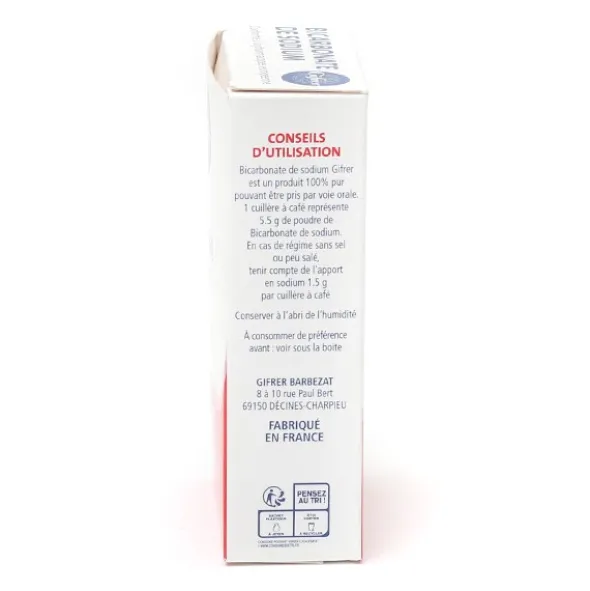 Gifrer Bicarbonate de sodium