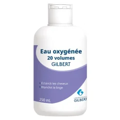 Gilbert eau oxygénée stabilisée à 20 volumes