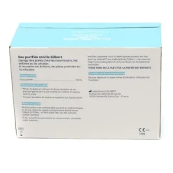 Gilbert Eau purifiée stérile unidoses