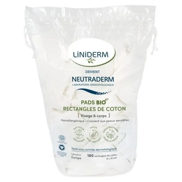 Gilbert Neutraderm rectangles de coton