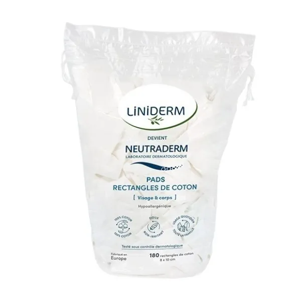 Gilbert Neutraderm rectangles de coton