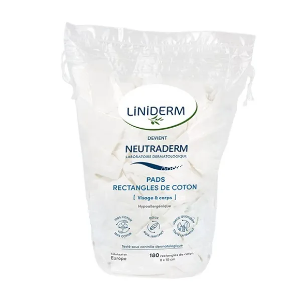 Gilbert Neutraderm rectangles de coton