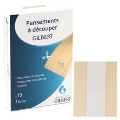 Gilbert pansements à découper 10 x 6 cm