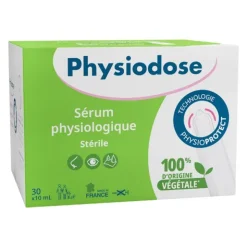 Gilbert Physiodose unidoses en plastique d'origine végétale