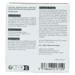 Gilbert Septimyl solution désinfectante unidoses