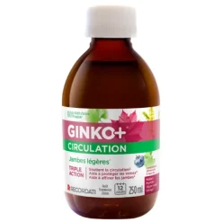 Ginko+ Circulation Jambes légères Solution buvable