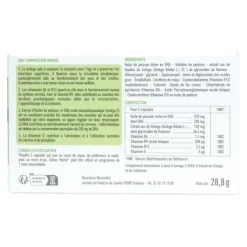 Ginkor Memo Triple action capsules