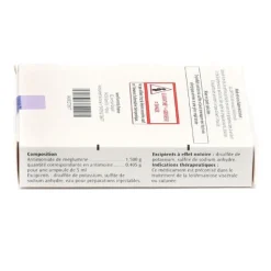 Glucantime 1,5 g/5 ml solution injectable ampoules