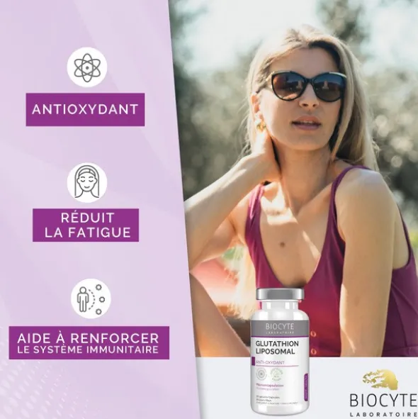 Glutathion Liposomal gélules Biocyte