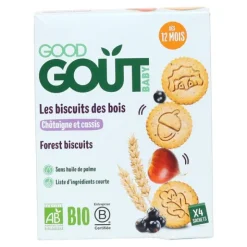 Good Goût Biscuits des bois Cassis Châtaigne Bio