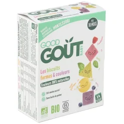 Good Goût Biscuits Formes et Couleurs Bio