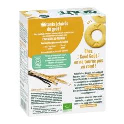 Good Goût Biscuits Tout Ronds Vanille Bio