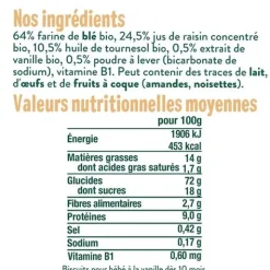 Good Goût Biscuits Tout Ronds Vanille Bio