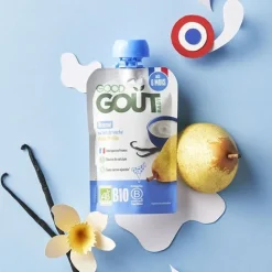 Good Goût brassé au lait de vache Poire Vanille bio
