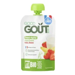 Good Goût brassé végétal Fraise Banane Bio