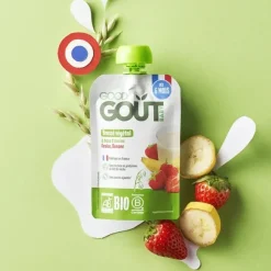 Good Goût brassé végétal Fraise Banane Bio