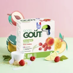 Good Goût brassé végétal pêche framboise bio