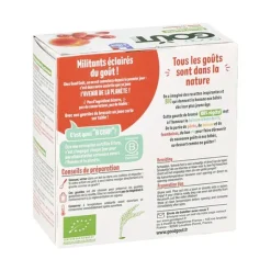 Good Goût brassé végétal pêche framboise bio