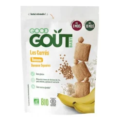Good Goût carrés banane Bio