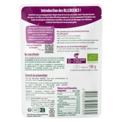 Good Goût Compotée de Courgettes Riz Lait de coco Curry Crevettes bio