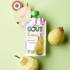 Good Goût Compote poire Williams Bio gourde