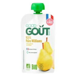 Good Goût Compote poire Williams Bio gourde