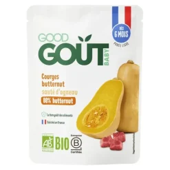 Good Goût Courges butternut Sauté d'agneau Bio