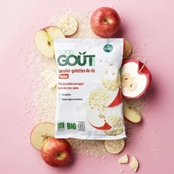 Good Goût Mini-galettes de Riz à la pomme Bio