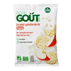 Good Goût Mini-galettes de Riz à la pomme Bio