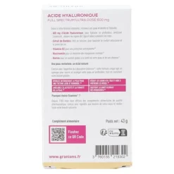 Granions acide hyaluronique 600 mg comprimés