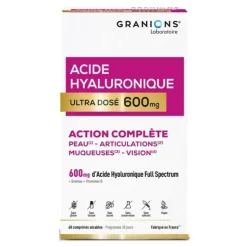 Granions acide hyaluronique 600 mg comprimés