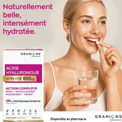 Granions acide hyaluronique 600 mg comprimés