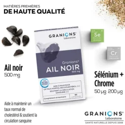 Granions Ail noir 500 mg comprimés