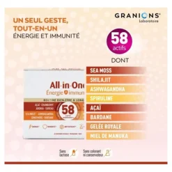 Granions All In One Energie Immunité comprimés