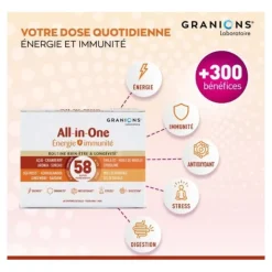 Granions All In One Energie Immunité comprimés
