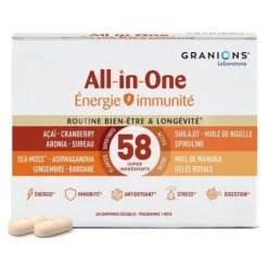 Granions All In One Energie Immunité comprimés