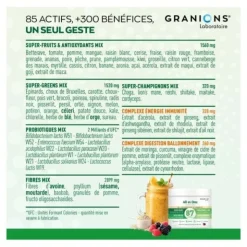 Granions All in One Green Mix Bien être et longévité poudre