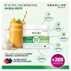 Granions All in One Green Mix Bien être et longévité poudre